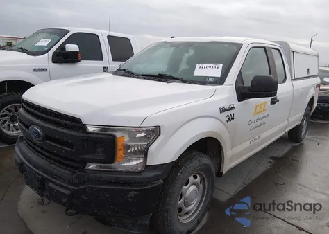 2018 Ford F-150 Xl из США, поврежденный, VIN 1FTFX1E52JKF26068